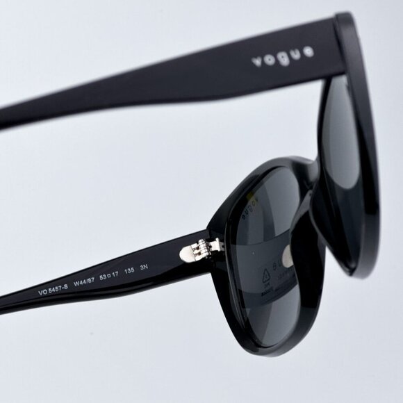 Vogue Women BRAND NEW Sunglasses Black Dark Grey Cat Eye VO5457S W44/87 main image 8